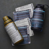 WATER DATA DECALS