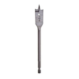 A 3/4-inch metal drill bit with a straight shank and a flat cutting head, shown vertically against a plain white background.