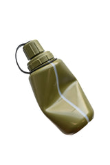 olive green modcan water bottle on a white background