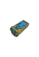 Illustration of an h2go device on a white background