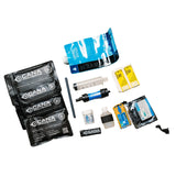 cana provisions various water treatment and filter components on a white background
