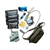 cana provisions water boss kit with various water treatment and filter components on a white background