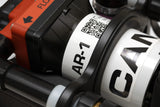 Close-up of a mechanical components of Cana ar1 water pump with visible branding