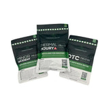 Three medical field kits with visible branding on a white background