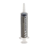 A single syringe-style applicator tube with a gray label reading 'SANITIZATION USE CLEAR WATER ONLY' on a plain white background.
