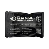 Cana Provisions Personal Water Decon Kit packaging on a white background