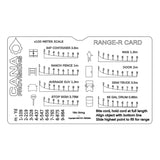 Range-R card with measurements and Cana Provisions branding on a white background