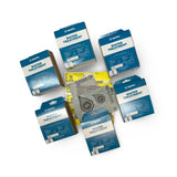 cana provisions aquamira IBC tote 330 gallon water treatment kits and various water data card accessories on a white background