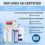 iSpring RCC7AK-UV 7-Stage Alkaline & UV Under Sink Reverse Osmosis System