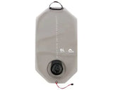 gray translucent msr dromlite 6l hydration bladder on a white background