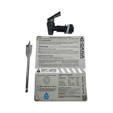 cana provisions settling bucket system standard starter kit with label, on a white background
