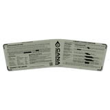 Cana Provisions water treatment canteen label on a white background